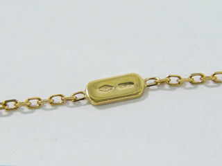 Gucci Icon Blooms Twirl Pendant Necklace 18K Yellow Gold and Diamond