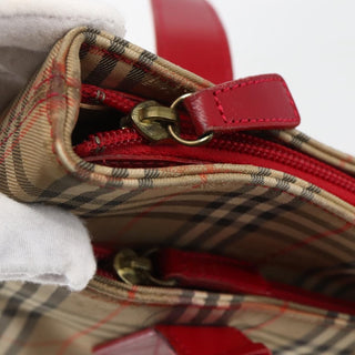 Burberry Nova Check Tote canvas check pattern