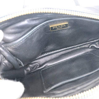 Prada Bow Camera shoulder Bag Leather