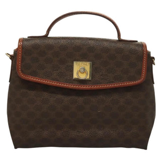 Celine Triomphe vintage handbag Macadam canvas