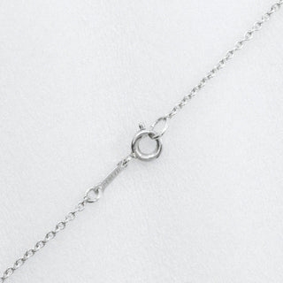 Tiffany & Co. Elsa Peretti Bean Pendant Necklace Sterling Silver