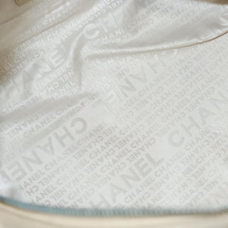 Chanel Chocolate Bar CC Bowler Bag Canvas