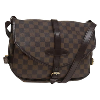 Louis Vuitton Saumur Handbag Damier