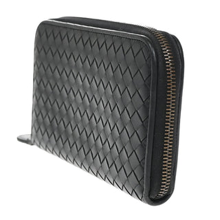 Bottega Veneta Intrecciato Long Zip  Wallet Leather