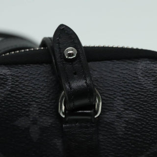 Louis Vuitton Double Phone Pouch Reverse Monogram Eclipse Canvas