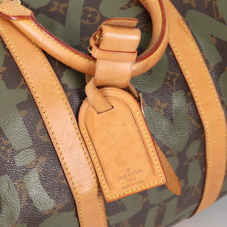 Louis Vuitton Keepall Bag Limited Edition Monogram Graffiti