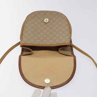 Celine Vintage Macadam Shoulder Bag Canvas