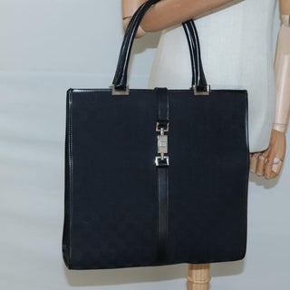 Gucci Vintage Jackie Tote Canvas, Leather