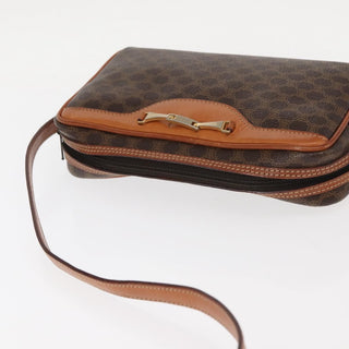 Celine Macadam Shoulder Bag PVC Leather