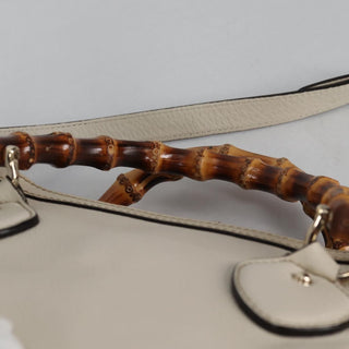 Gucci Diana Bamboo Top Handle Tote Leather