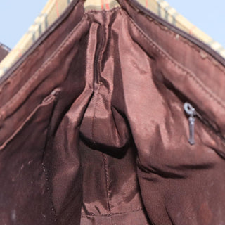 Burberry Nova Check Tote canvas check pattern