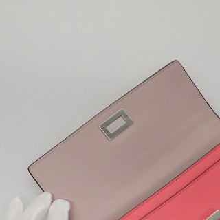 Fendi Peekaboo Wallet Leather