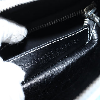 Balenciaga Bazar Convertible Tote Striped Leather