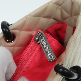 Chanel Cambon Tote Quilted Leather