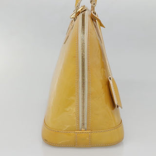 Louis Vuitton Alma Handbag Monogram Vernis