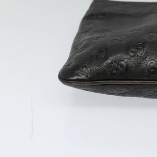 Gucci Zip Top Messenger Bag Guccissima Leather