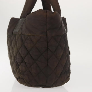 Chanel Coco Cocoon Zipped Tote Quilted Nylon