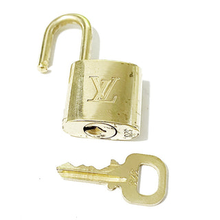 Louis Vuitton Cadenas Bag Charm Gold-plated