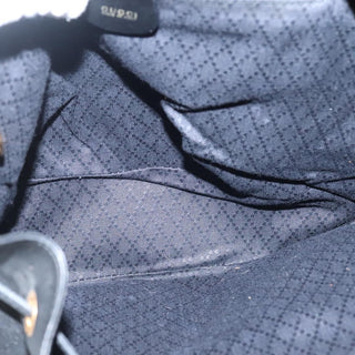 Gucci Vintage Bamboo Backpack Leather