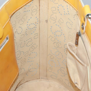 Chanel CC No.5 Shopping Tote Perforated Patent