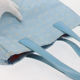 Chanel Front Zip Travel Line Tote Nylon