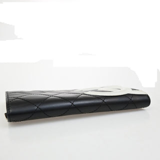 Chanel Cambon Bifold Wallet Quilted Lambskin