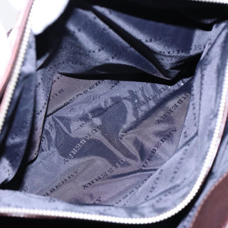 Burberry Nova Check Tote Canvas and Leather