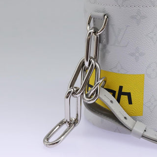 Louis Vuitton Chalk Nano Bag Limited Edition Logo Story Monogram Canvas