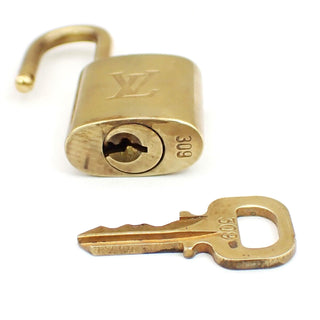 Louis Vuitton Cadenas Bag Charm Gold-plated
