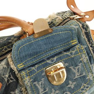 Louis Vuitton Patchwork Speedy Bag Denim