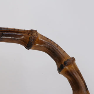 Gucci Vintage Bamboo Backpack Suede