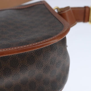 Celine Macadam Shoulder Bag PVC Leather