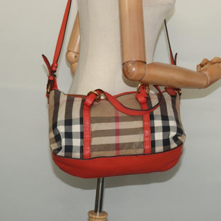 Burberry Bridle House Salisbury Tote Nova Check Canvas
