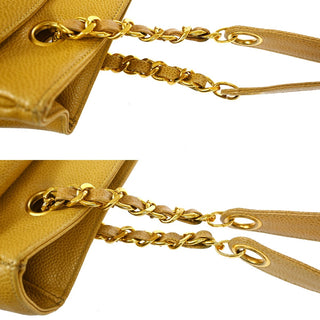 Chanel Vintage CC Front Pocket shoulder Bag Calfskin Leather