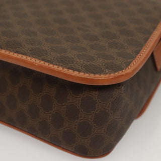 Celine Macadam Shoulder Bag PVC Leather