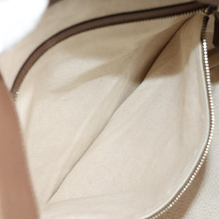 Gucci Braided Strap Zip Messenger Leather