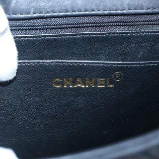 Chanel Vintage CC Turnlock Satchel Leather