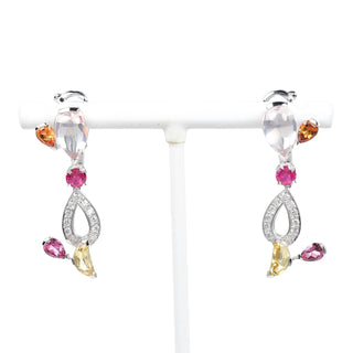 Cartier Sorbet earings White Gold