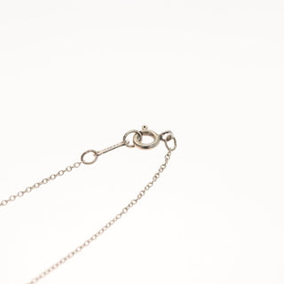 Tiffany & Co. Elsa Peretti Cross Pendant Necklace Sterling Silver