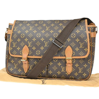 Louis Vuitton Sac Gibeciere Messenger Bag Monogram Canvas