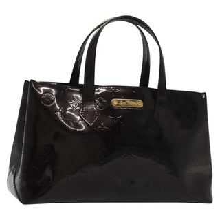 Louis Vuitton Wilshire Handbag Monogram Vernis
