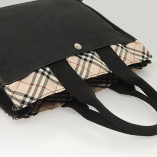 Burberry Nova Check Tote canvas check pattern