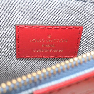 Louis Vuitton Multi Pochette Accessoires Damier and Monogram Patchwork Denim