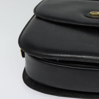 Gucci Vintage double G logo shoulder bag Leather