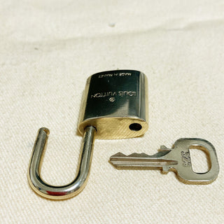 Louis Vuitton Cadenas Bag Charm Gold-plated