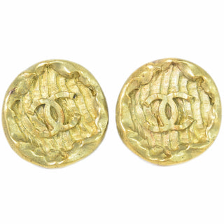 Chanel Logo CC Gold-plated