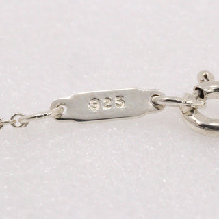 Tiffany & Co. Ribbon Bow Pendant Necklace Silver