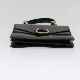 Celine Gancini Handbag Leather