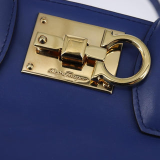 Salvatore Ferragamo Studio Satchel Leather