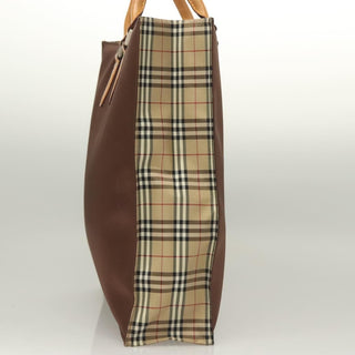 Burberry Nova Check Tote Nylon